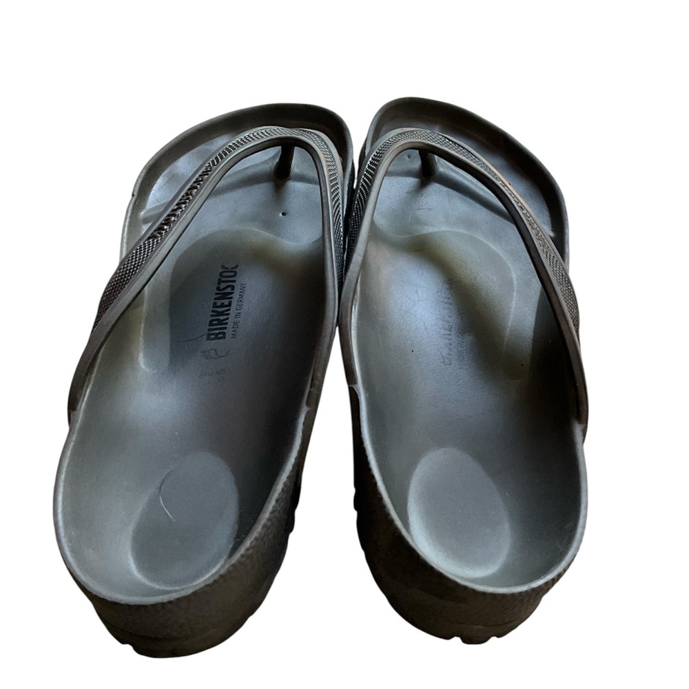 Birkenstock unisex Honolulu Eva Sandal Dark Grey - Picture 3 of 8